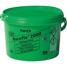 Malta Di Montaggio Racofix 2000 1: 3 (acqua / Malta) Secchio Da 5 Kg Sopro