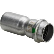 Viega Sanpress Inox-reducción, D1 42, D2 28 Acero Inoxidable Modelo 2315.1, 436322