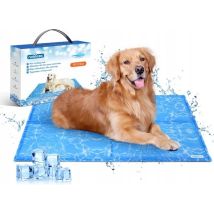 Alfombrilla Refrescante Para Perros, Gatos Y Otros Animales, De Gel, Plegable, Para Cama, Xxl, 110x70cm