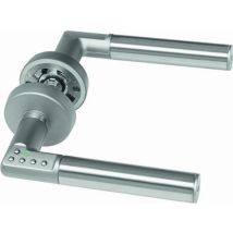EFFEFF – Maniglia RFID per controllo accessi – Spessore porta 35-80 mm – Installazione facile – Codice master 1 – 9 codici utente