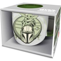 Taza Cerámica Elite 380ml Grogu Mandalorian
