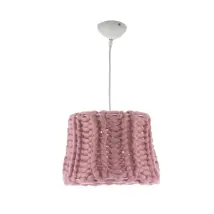 Lampada A Sospensione "dolly" In Metallo E Acrilico Rosa, E27