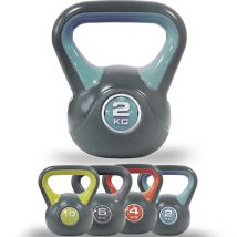 Kettlebell Esercizio Fisico Fitness Peso In Ghisa Da 2 Kg Impugnatura Ergonomica