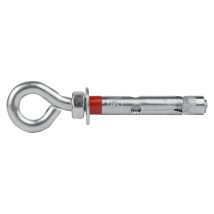 Universelle Befestigung mit M6-Ring – Ø8x45 mm – 4 Stück