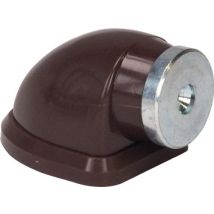 Schnegel Magnettürfeststeller 011/572/1 H.38mm Ku.braun Dübelmontage - 011/572/1