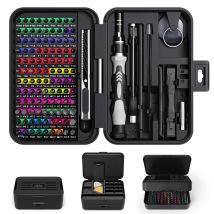 Destornilladores Precisión, Ultrixe 132pcs Juego Multipuntas Profesionales, Kit Reparación Móviles, Portátil, Cámara, Reloj, Gafas