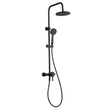 Target Columna De Ducha Mecánica Negra - Essebagno
