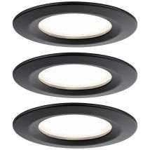 Paulmann 93081 Set Nova Plus Lampada Led Da Incasso Led (monocolore) 18 W Nero