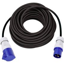 Max Hauri Ag - Max Hauri 162413 Alimentazione Prolunga 16 A Blu, Nero 15.00 M H07rn-f 3g 1,5 Mm²