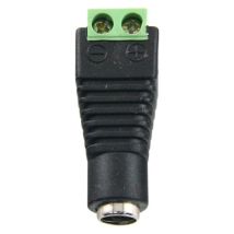 Conector Alimentacion Dc Hembra A Tornillo 5,5x2,1 Con285