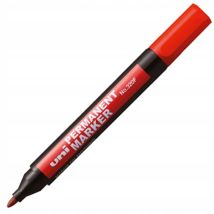 Pennarello Indelebile A Punta Tonda Rosso Uni-320f