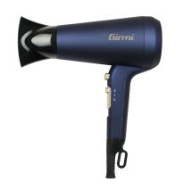 Secador de pelo PH22 Girmi – 1950W – 2 velocidades – 2 temperaturas – Función de aire frío – Concentrador de aire – 425 g