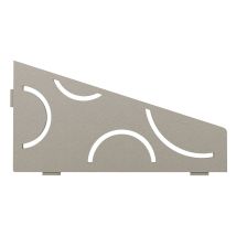 Schluter - Schlüter Ses3d6tssg-e-s3 Ablage Curve 62x295x154mm Steingrau