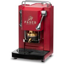Faber Italia Halbautomatische Kaffeemaschine In Kirschrot