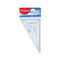 Maped Geometric 60° Righello Trasparente Ergonomico