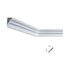Cornice Decorativa Per Soffitto Mod. I856 - Mm. 40 X 50 X 2 Mt
