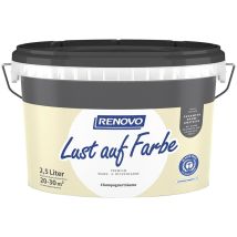 Wand-und Deckenfarbe Lust Auf Farbe Matt 2,5 Ltr. Champagnerträume - Renovo