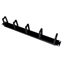 Organizzatore Di Cavi 1u Da 19" Con 5 Supporti In Plastica, Nero Alantec Pk009