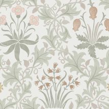 William Morris At Home Vliestapete Celandine Spring Peony & Sage - 10mx52cm