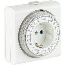 Rev - Ritter 25020109-00 Reloj Temporizador Día- Mecánicamente, Blanco