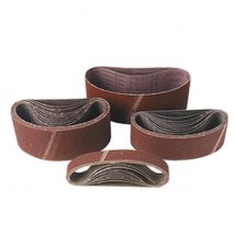 Leman – Banda Lija Corindón 100 x 690 mm Grano 120 – Ideal para Madera, Pintura y Metal