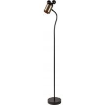 Gtv Sowa Lampe Schwarz Und Gold Eulenform Design