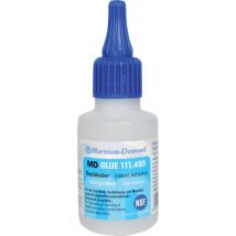 Colle cianoacriliche MD-GLUE 111.495 – Incollaggio metalli e plastiche – Flacone 20g – Alta resistenza all'urto e alla trazione