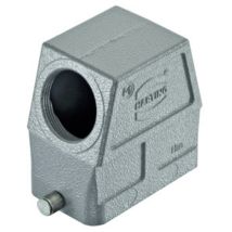 Tüllengehäuse – 19300100547 – Kunststoff – Schwarz – 50mm x 50mm x 30mm – 100g – HARTING