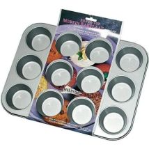 Molde Para Muffins Antiadherente Plateado Patisse 35 X 27 Cm