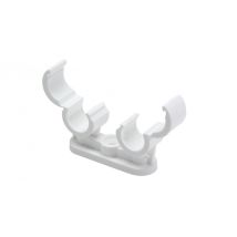 Talon 15mm Quick Lock Double Hinged Snap Over Pipe Clip 50 Per Box - 150