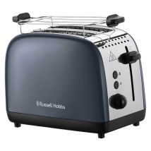 Russell Hobbs Colours Plus 2s Toaster Metallisches Grau