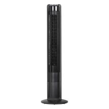 Kaiserkraft – Oscillating Tower Fan – 12 Speed Levels – 30W – 2052 m³/h Airflow – Remote Control – 109 cm Height