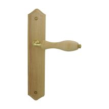 Manija De Puerta Rústica Blanca Con Pico De Ave - Dt2000
