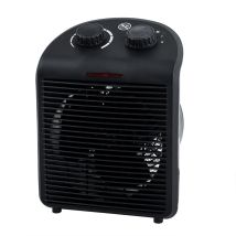 Aérotherme, Chauffage Électrique, 2 Niveaux, Radiateurs, Fonction Air Froid, Thermostat Réglable, Poignée De Transport, Protection Contre La 