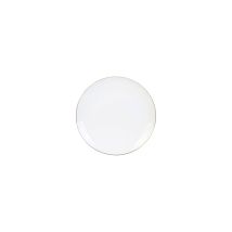 6 Assiette À Dessert 20 Cm Blanche - Royal - Home Deco Factory - Cmp