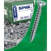 Caja De 20 Unidades De Tornillo Para Madera Con Cabeza Plana En Wirox 4,0x30mm Spax