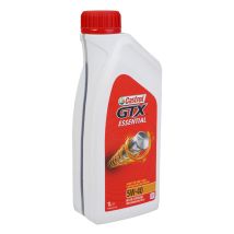 Castrol GTX 5W-40 Motoröl 1L – Hochleistungsöl für PKW – ACEA A3/B4 – sauberer Motor – reduzierter Ölverbrauch