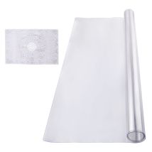 Mophorn Protector De Escritorio De Pvc Transparente, 36 X 48 Pulgadas, 1,5 Mm De Grosor, Cubierta De Mesa Rectangular, Resistente Al Agua Y Fácil De 