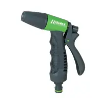 Ribiland – Pistola Getto Regolabile Bimateriale per Giardino – Ergonomica e Antiscivolo – Compatibile con Tubi Standard