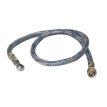 Flessibile gasolio F3/8" x banjo 14mm diritto – Filettatura 14mm – Lunghezza 1m – Franco Belge