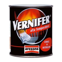 Ferramenta1.com – Antiruggine e vernice di finitura alta temperatura 500 ml – Colore Nero 4765 – Finitura brillante