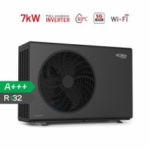 Alsavo - Pompe À Chaleur Air-eau Monobloc - 7 Kw - Ventilateurs Simples - Inverboost Multifonctionnel/eau Chaude
