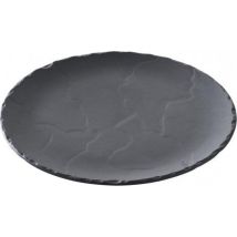 Revol Basalt Teller Porzellan Schwarz 32 Cm