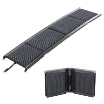 Pawhaven Foldable Dog Ramp Non-slip Pet Steps Ramp For Car Sofa Large Small Dogs 160x44cm