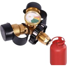 Raccord Séparateur De Propane - Diviseur En Y Avec Robinet D'Arrêt -