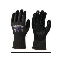 Leipold+dohle Gmbh - Schnittschutzhandschuhe Leikaflex Cut Rl 1645 Größe 8 Grau/schwarz En 388 Psa-kategorie Ii