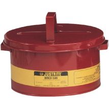 Tränkbehälter 8,0 l Stahlblech Durchmesser 292 mm Höhe 149 mm Integrierter Kantenschutz