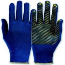 Guanti di protezione poliTRIX BN FKV 1914 – Dimensione 7 (A 10) – Materiale poliammide, PVC – Lunghezza 230-270 mm – Colore giallo blu