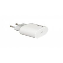 Sunix - 18w Pd Wandladegerät Netzteil Schnell-ladegerät Usb-c Typ-c Anschluss Kompatibel Mit Smartphones Weiß