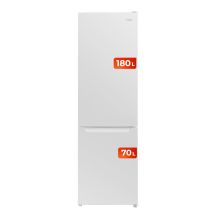 Evvo Frigorífico Combi F52 180 Cm Blanco, No Frost, Inverter, Multi Air Flow, Led, Smart Eco, Fast Cooling, Eficiencia E.